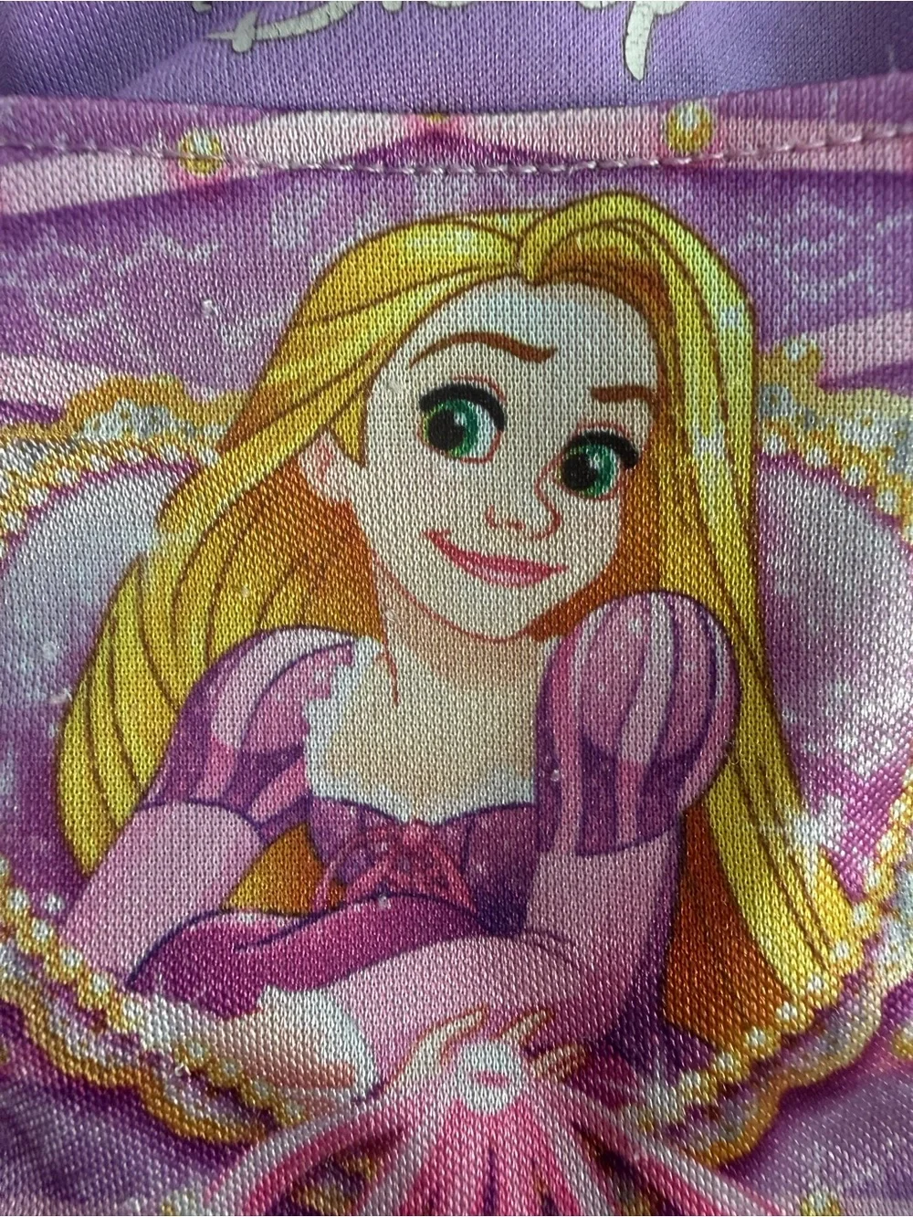 Disney Princess Rapunzel Tangled Dress Up Nightgown Set of 2 - Size 3T & 5T - Picture 7 of 16